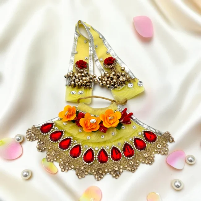 Durga Mata Dress, Durga Mata Lehenga, Durga Mata Poshak, Maa Durga Dress, Durga Idol Dress, Durga Mata Vastra, Durga Mata Shringar Dress, Navratri Dress for Durga Mata, Durga Puja Dress, Handmade Durga Dress, Floral Durga Dress, Designer Durga Mata Poshak, Durga Mata Lehenga Patka, Decorative Durga Dress, Temple Dress for Durga Mata, Festival Dress for Durga Idol, Premium Durga Mata Dress, Durga Idol Clothing, Mata Rani Dress, Durga Mata Decorative Dress