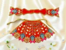 Durga Mata Dress, Durga Mata Lehenga, Durga Mata Heavy Poshak, Maa Durga Dress, Durga Idol Dress, Durga Mata Vastra, Durga Mata Shringar Dress, Navratri Dress for Durga Mata, Durga Puja Dress, Handmade Durga Dress, Floral Durga Dress, Designer Durga Mata Poshak, Durga Mata Lehenga Patka, Decorative Durga Dress, Temple Dress for Durga Mata, Festival Dress for Durga Idol, Premium Durga Mata Dress, Durga Idol Clothing, Mata Rani Dress, Durga Mata Decorative Dress