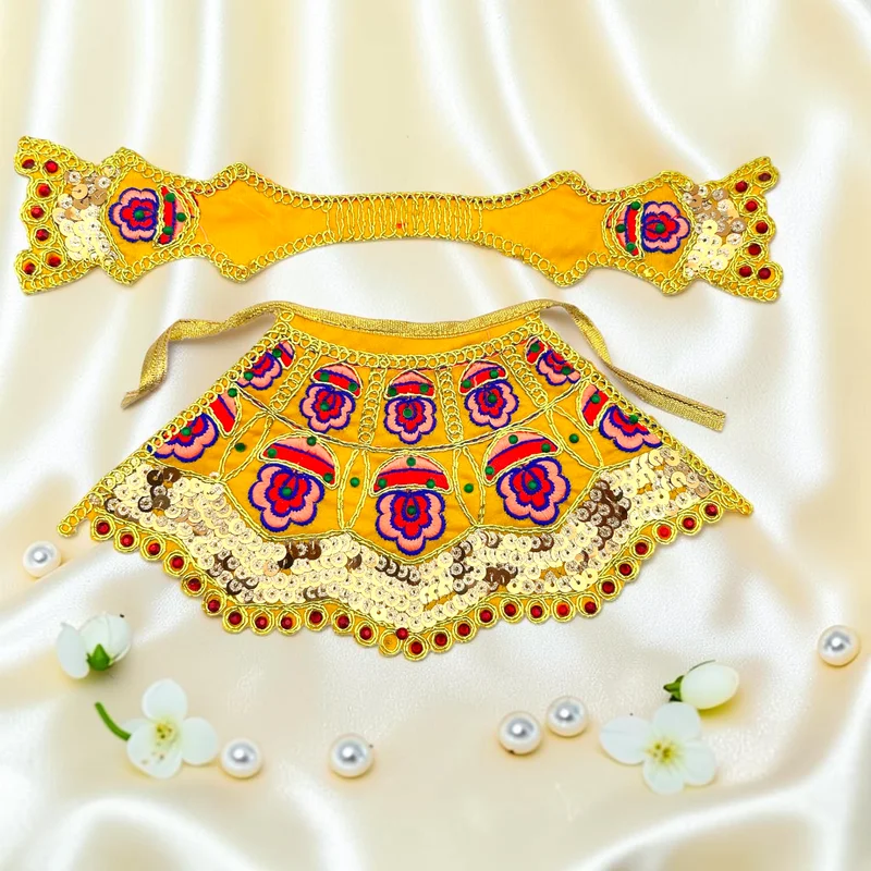 Durga Mata Dress, Durga Mata Lehenga, Durga Mata Heavy Poshak, Maa Durga Dress, Durga Idol Dress, Durga Mata Vastra, Durga Mata Shringar Dress, Navratri Dress for Durga Mata, Durga Puja Dress, Handmade Durga Dress, Floral Durga Dress, Designer Durga Mata Poshak, Durga Mata Lehenga Patka, Decorative Durga Dress, Temple Dress for Durga Mata, Festival Dress for Durga Idol, Premium Durga Mata Dress, Durga Idol Clothing, Mata Rani Dress, Durga Mata Decorative Dress