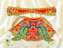 Durga Mata Dress, Durga Mata Lehenga, Durga Mata Heavy Poshak, Maa Durga Dress, Durga Idol Dress, Durga Mata Vastra, Durga Mata Shringar Dress, Navratri Dress for Durga Mata, Durga Puja Dress, Handmade Durga Dress, Floral Durga Dress, Designer Durga Mata Poshak, Durga Mata Lehenga Patka, Decorative Durga Dress, Temple Dress for Durga Mata, Festival Dress for Durga Idol, Premium Durga Mata Dress, Durga Idol Clothing, Mata Rani Dress, Durga Mata Decorative Dress