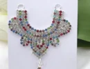 Laddu Gopal Mala, Laddu Gopal Haar, Blue Stone Mala, Krishna Ji Mala, Thakur Ji Mala, Laddu Gopal Jewelry, Laddu Gopal Shringar, Designer Laddu Gopal Haar, Crystal Mala for Laddu Gopal, Kanha Ji Mala, Bal Gopal Jewelry, Temple Jewelry, Janmashtami Shringar, Laddu Gopal Accessories, Krishna Idol Ornament, Fancy Laddu Gopal Mala, Premium Laddu Gopal Necklace, Thakur Ji Accessories, Radha Krishna Shringar, Laddu Gopal Decoration Items